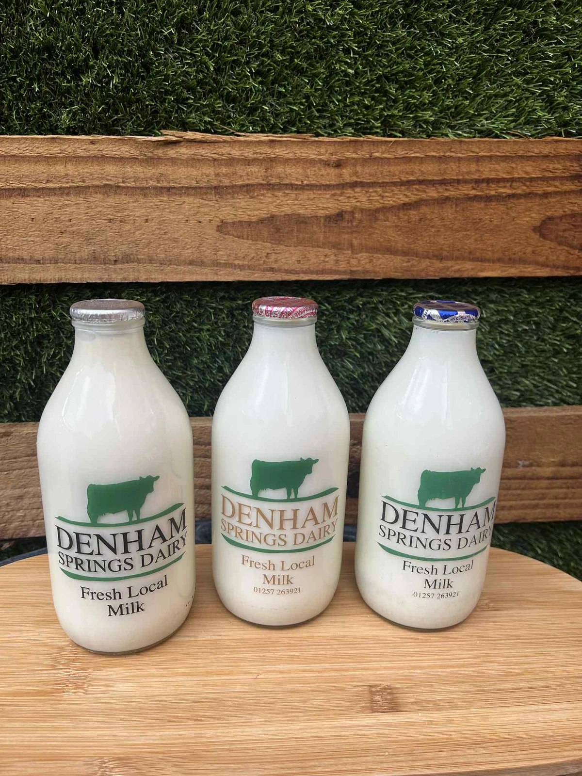 Glass Bottled Milk Semi Skimmed