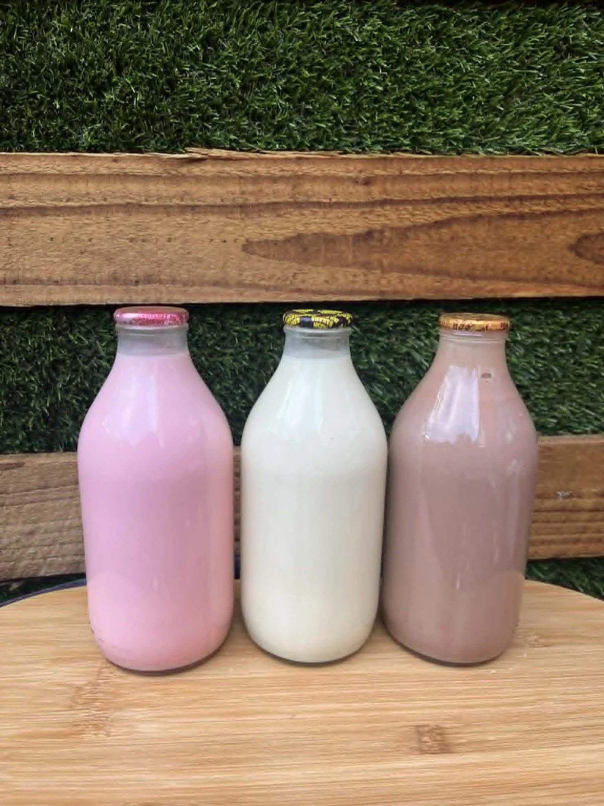 Milkshake Glass Bottle Chocolate