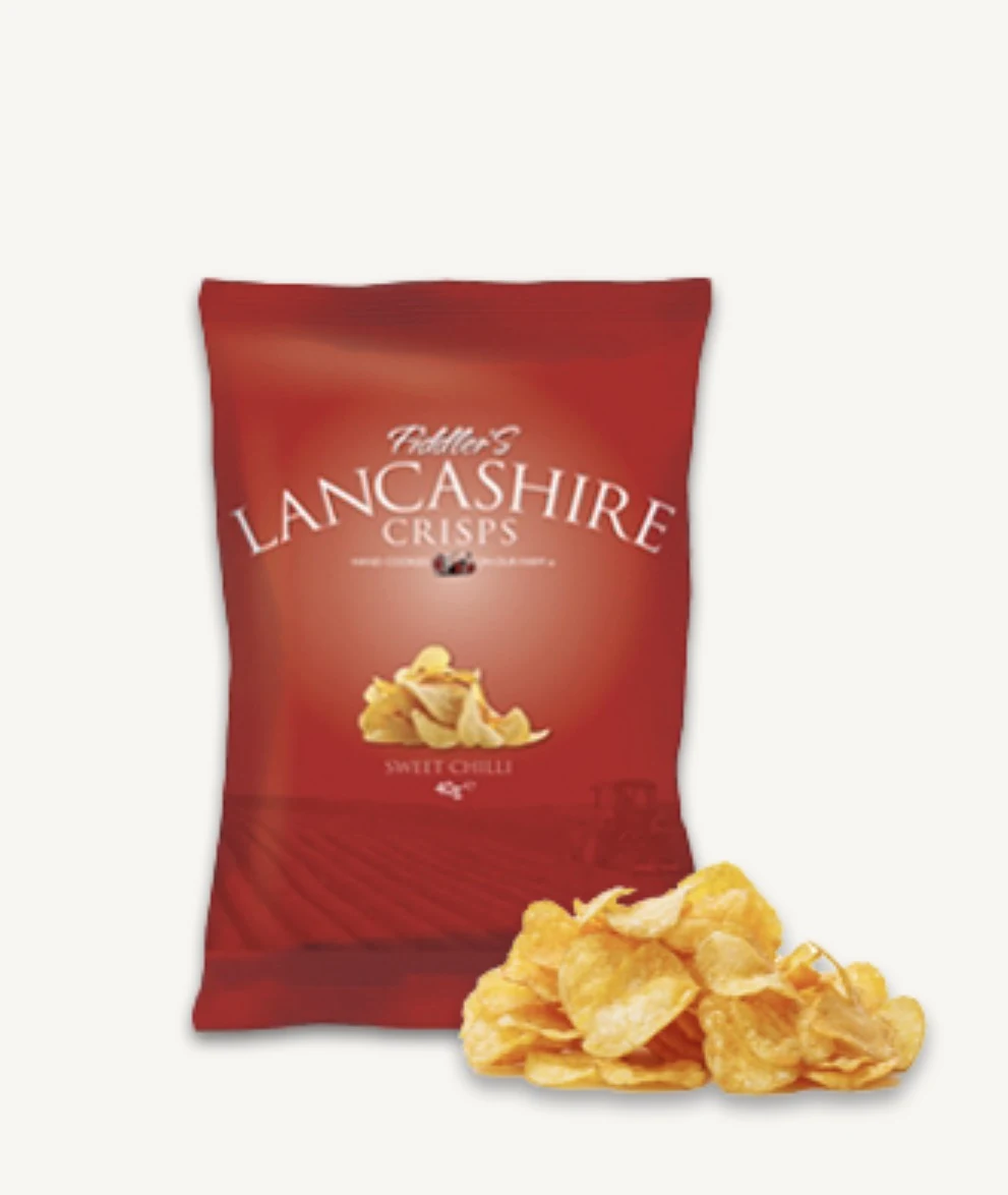 Single Flavour Box of Fiddlers Crisps